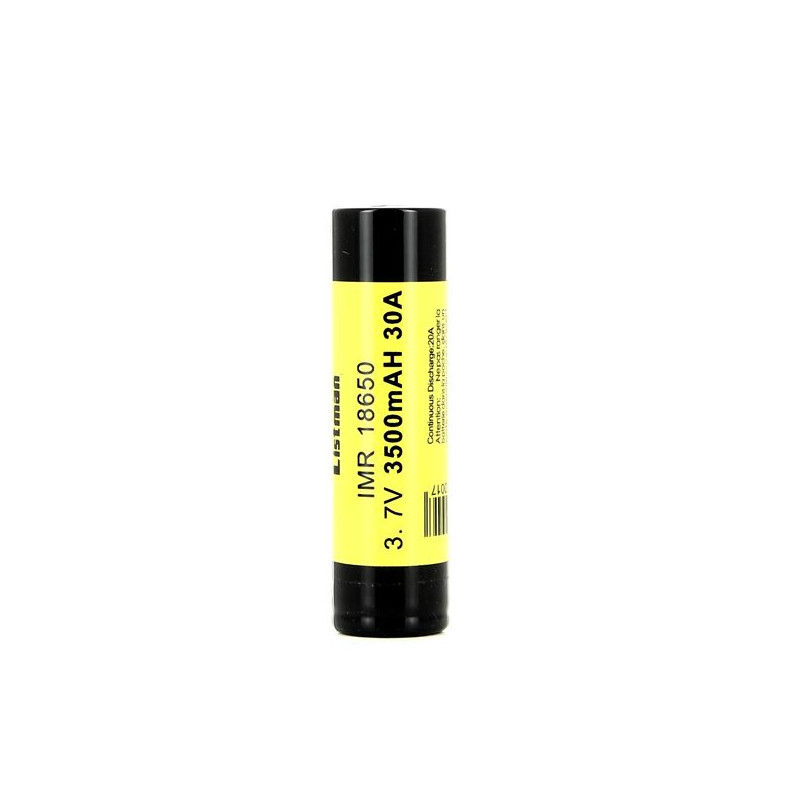 ACCU 30A 18650 3500MAH LISTMAN